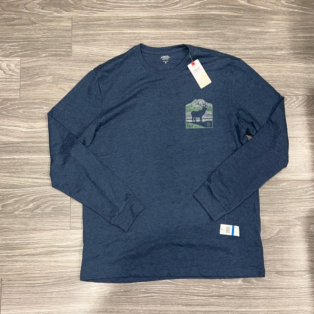 IZOD saltwater long sleeve tshirt. Size XL. NWT